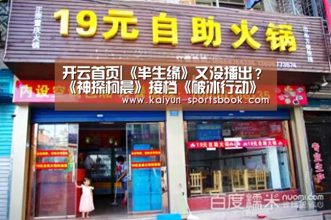 开云首页|《半生缘》又没播出?《神探柯晨》接档《破冰行动》(图3) 开云首页
